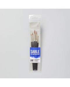 Cass Art Sable Brush Set of 5