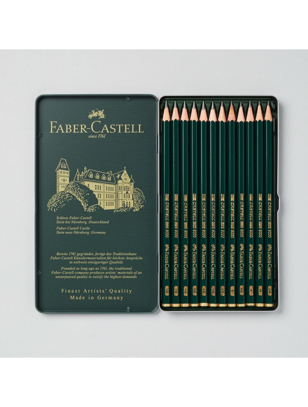 Faber-Castell 9000 Pencil Art Set of 12 | Buy now on Cass Art Qatar
