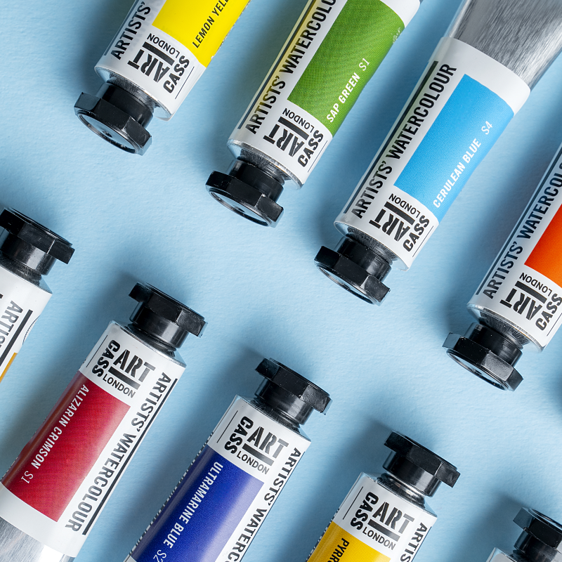 Cass Art paints category page