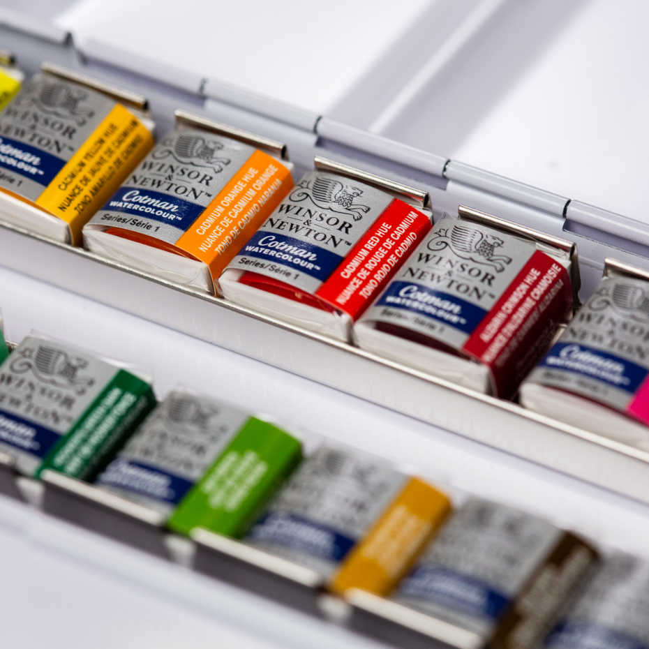 Watercolour sets category page